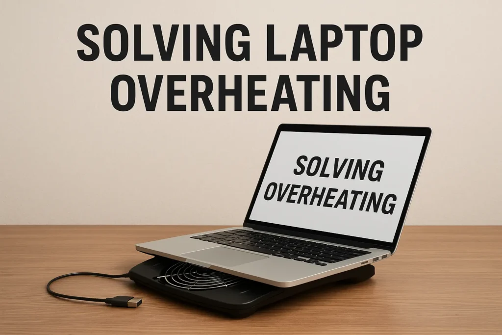 حل مشكلة ارتفاع حرارة اللابتوب وتحسين التبريد