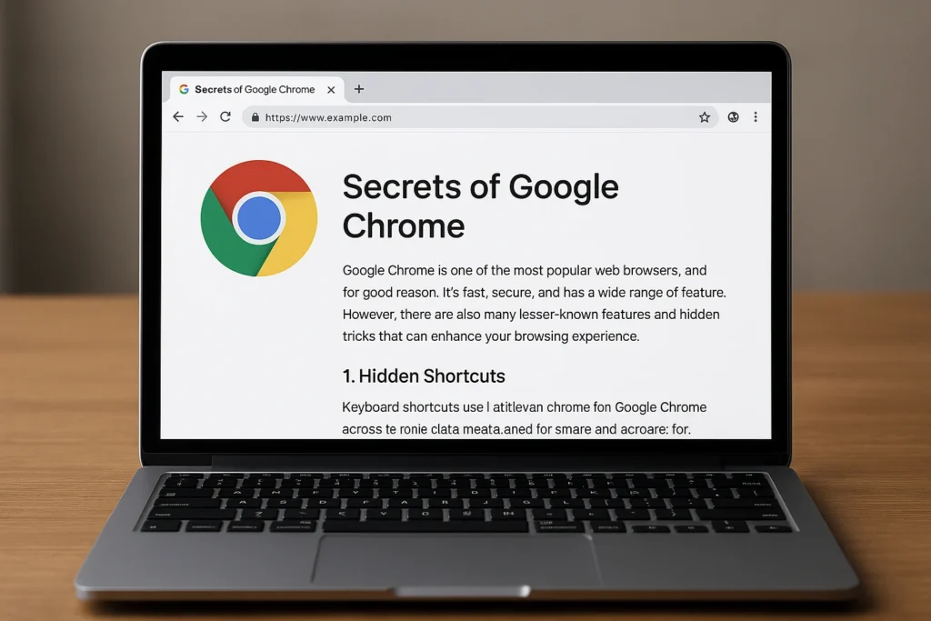 أسرار جوجل كروم - 5 أوامر تفتح لك كنوز الويب