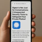 تطبيق Signal ليس للمحادثات فقط 3 حيل أمنية لن تتوقعها لتحمي صورك الخاصة!