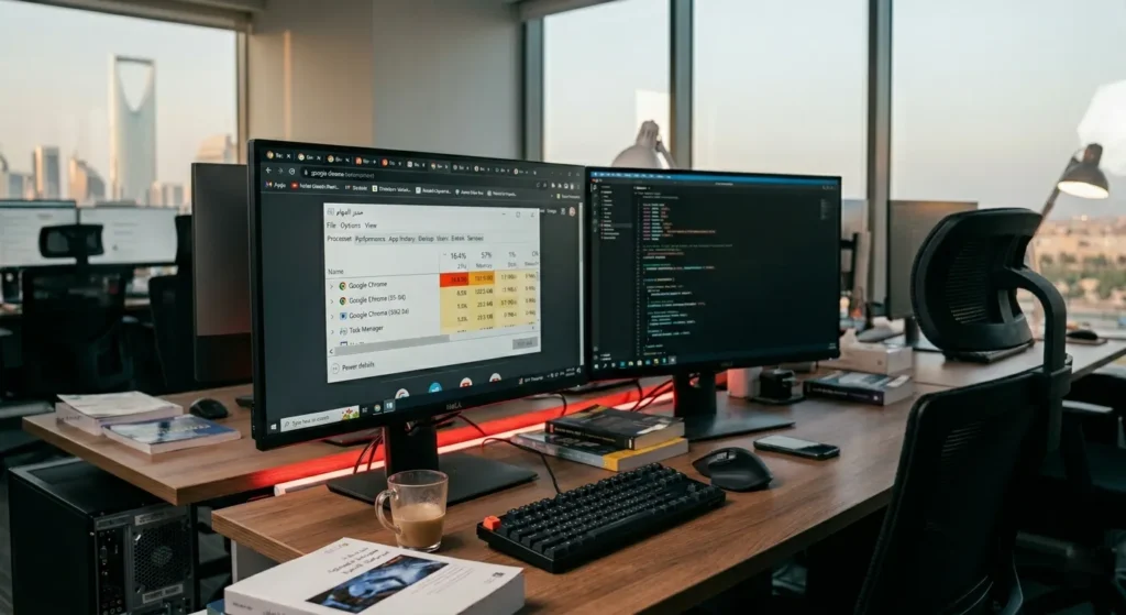 حل مشكلة استهلاك Google Chrome للرامات (RAM) بشكل نهائي