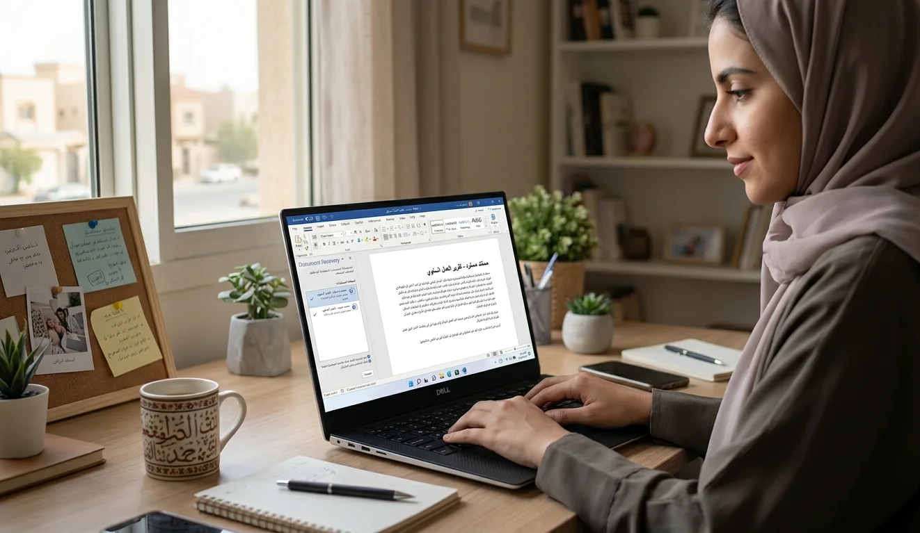 كيفية استعادة ملفات Word غير المحفوظة بعد إغلاق الجهاز