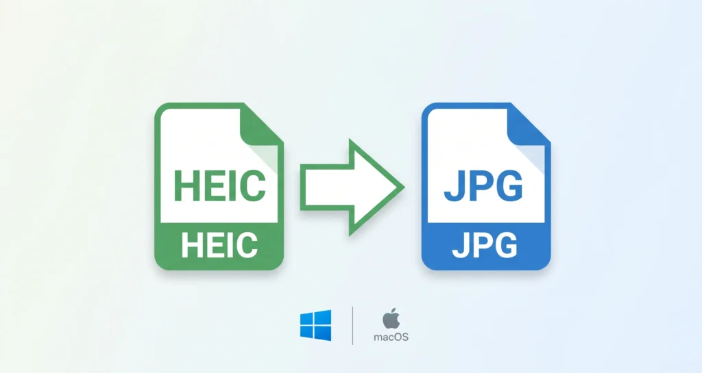 طريقة تحويل الصور من تنسيق HEIC إلى JPG على ويندوز وماك